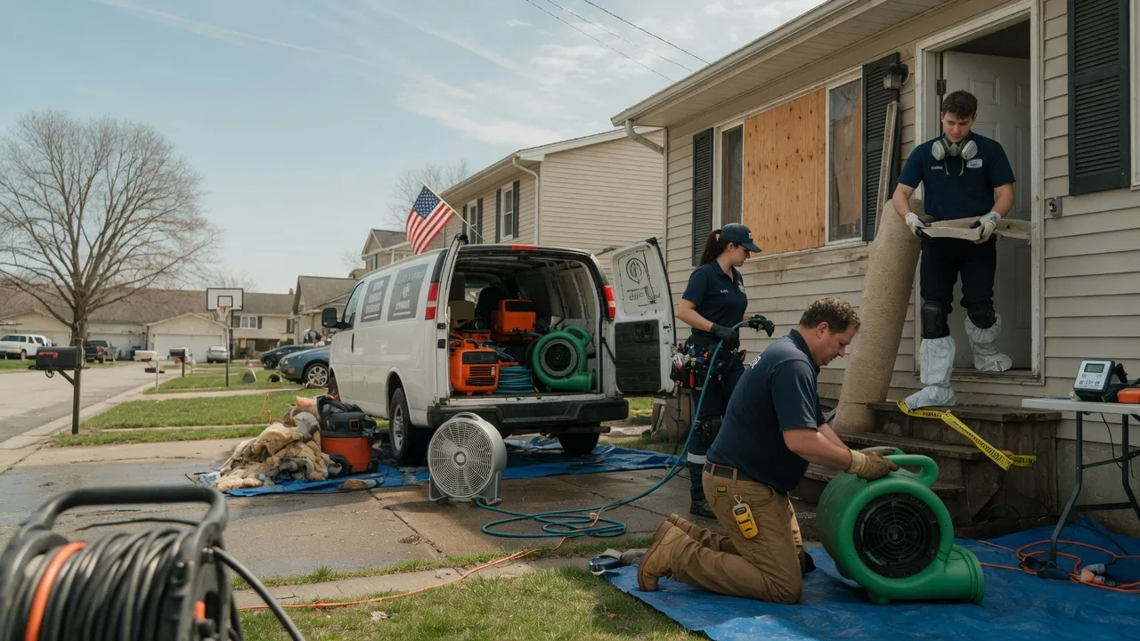 Water Damage Restoration in Fentress, TX near me